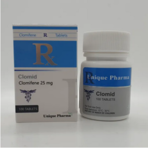 Clomid 25Mg (Clomifene) Unique Pharma